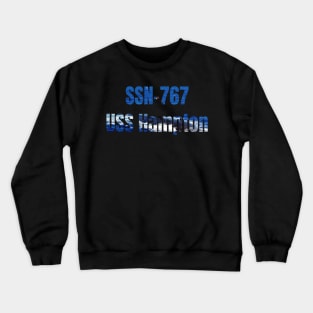 USS Hampton (SSN-767), Navy Sailor Veteran Gift Crewneck Sweatshirt